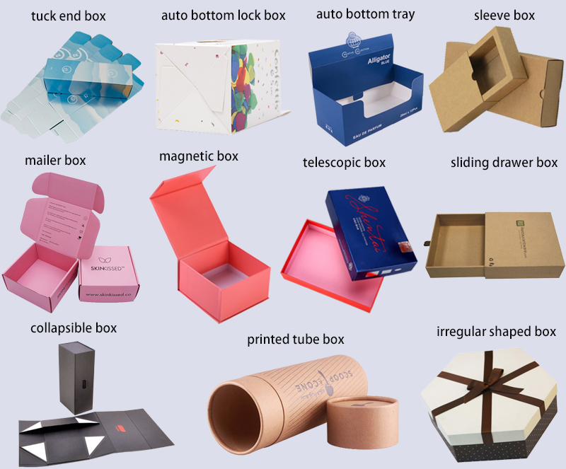 custom packaging box styles