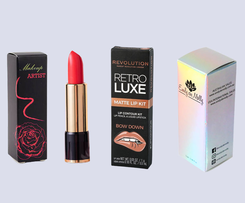 Custom lipstick box | custom lip gloss box | custom lip mask box