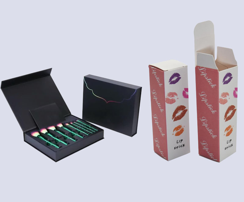 custom rigid cosmetic gift box 