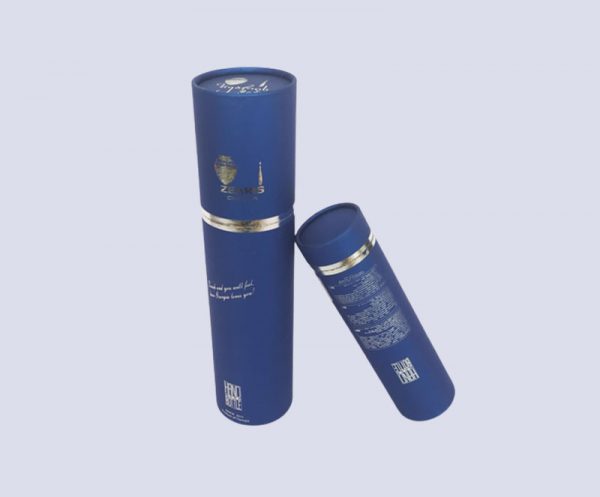 silver stamping logo paper cosmetic tubes