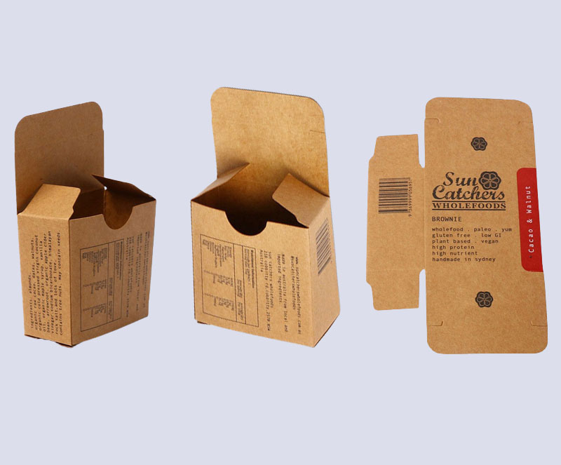 Brown kraft soap packaging box