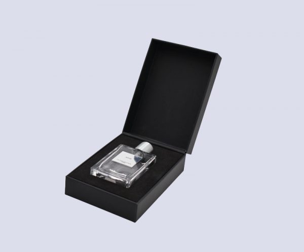 Perfume bottle box packaging with inner tray