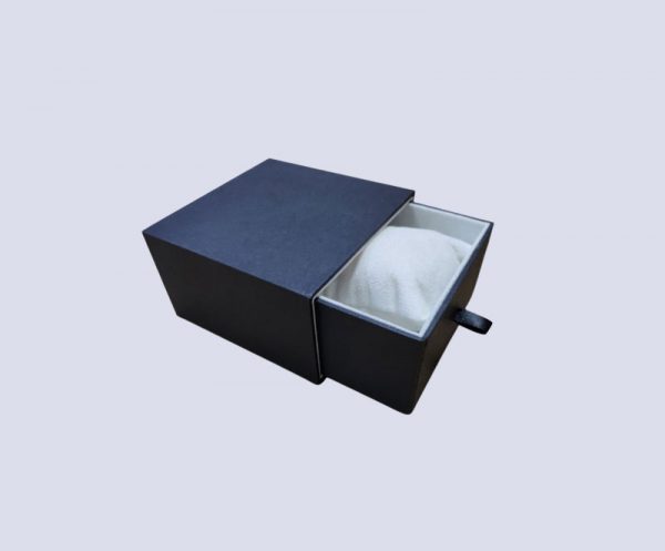 cardboard sliding drawer box with jewellry pillow