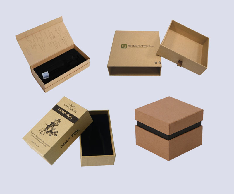 kraft perfume packaging box